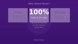 Silent Mode — Smart Auto-Silence & Geofencing | Free Android App