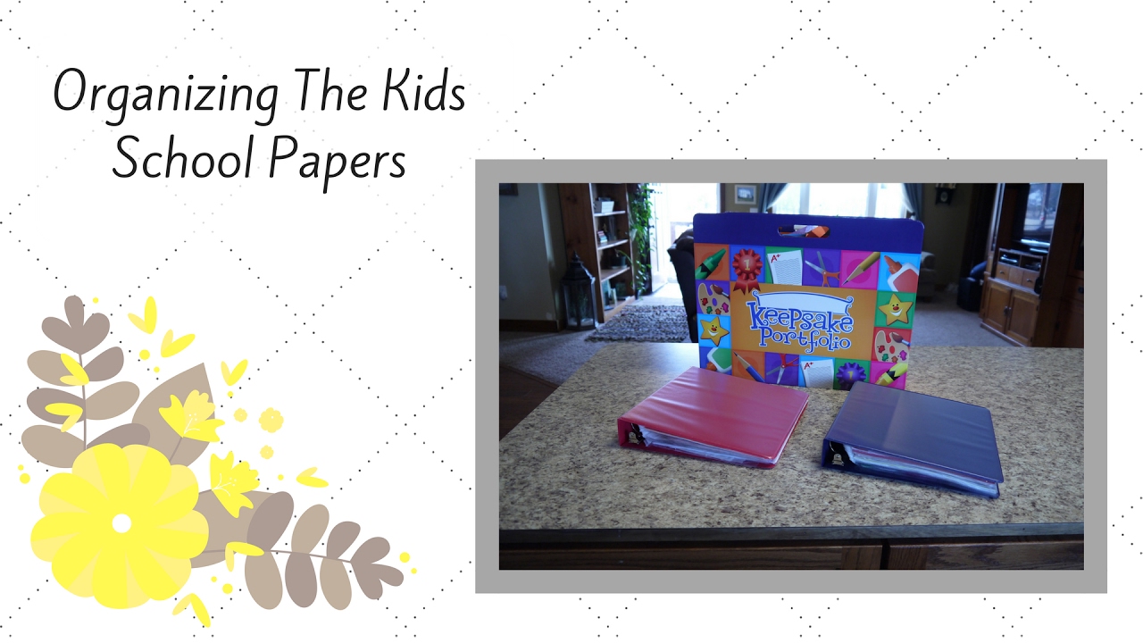 Organizing School Papers