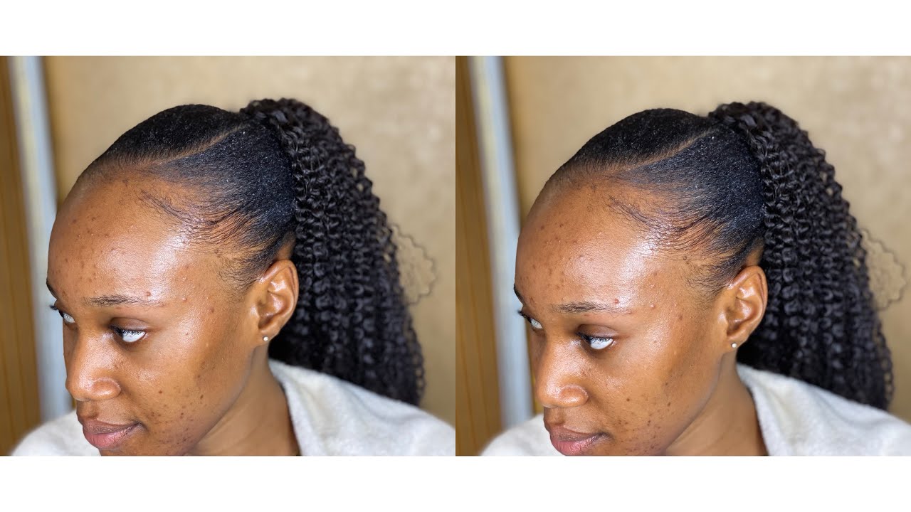 PACKING GEL IDEA FOR A STUBBORN NATURAL HAIR