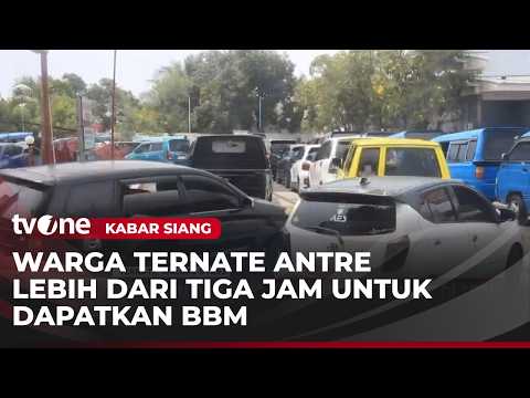 Consumers Complain About Long Gas Station Lines in Ternate | Kabar Siang