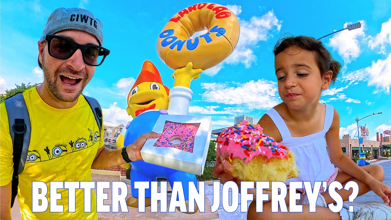 Universal Orlando Early Entry With Kids + Lard Lad Donut Taste Test! | CIWTG