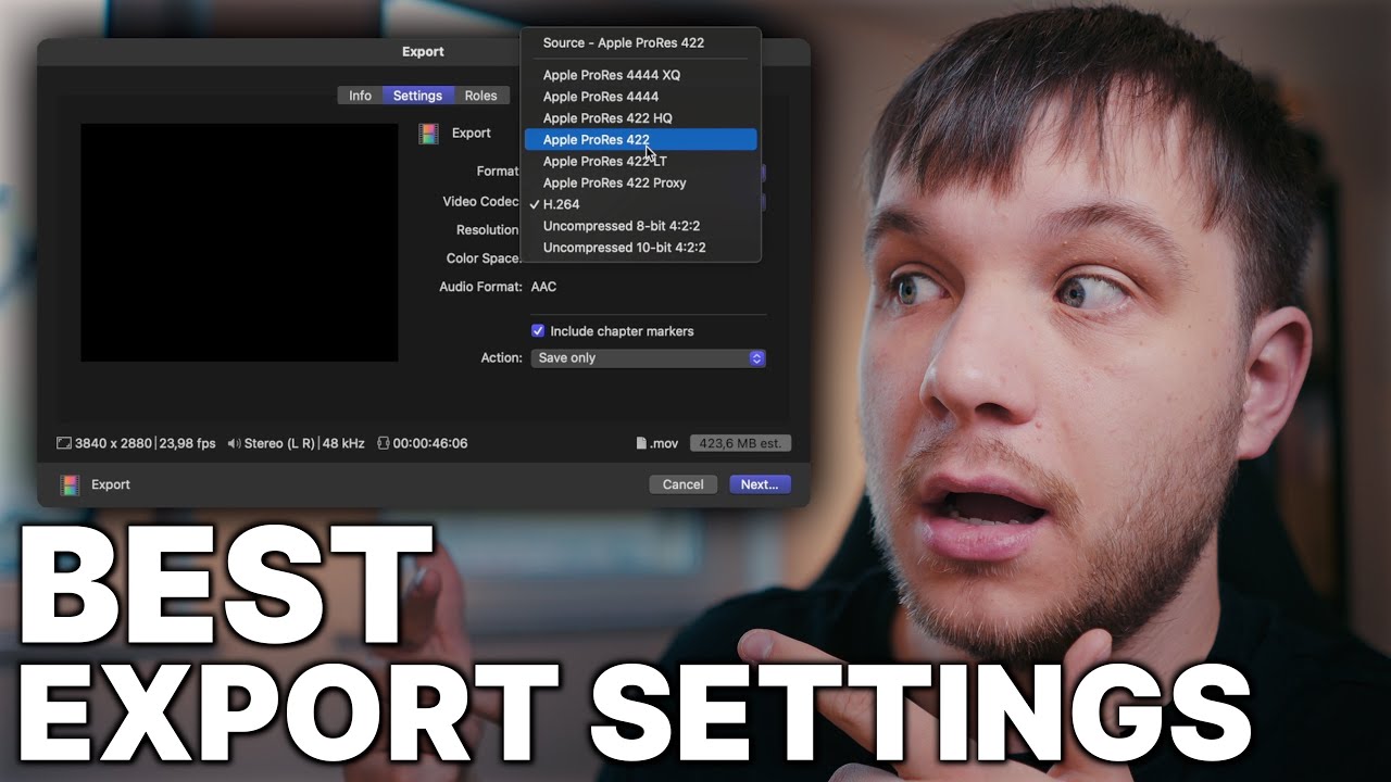 BEST Export Settings for YOUTUBE for 2026 (Final Cut Pro) - YouTube