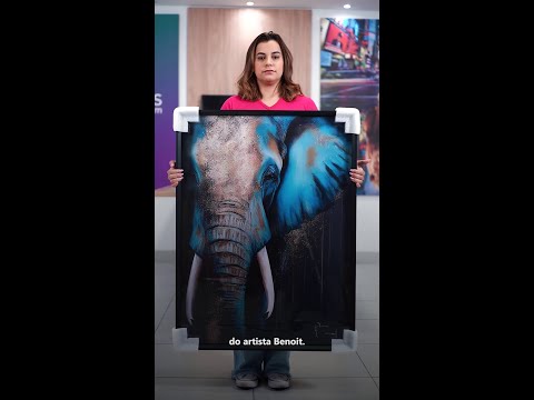 Quadro O Sábio Elefante