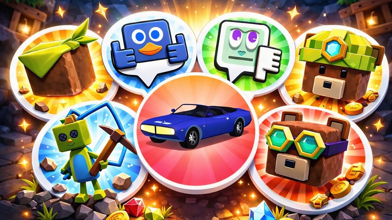 Collecting All 7 Emotes & Skins! | Super Bear Adventure Gameplay Walkthrough 