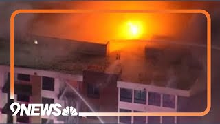 Denver Fire official describes massive fire at Denver apartment building construction site