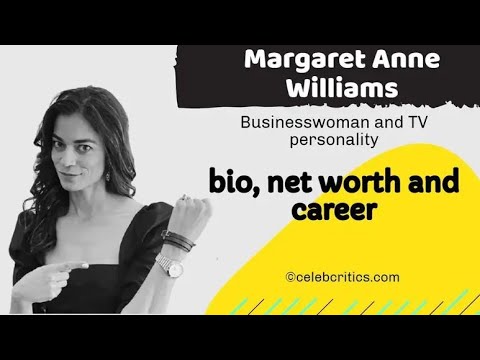 Video: Margaret Anne Williams Neto vrednost: Wiki, poročena, družina, poroka, plača, bratje in sestre