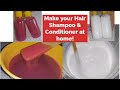 Hair shampoo and conditioner recipes how to make shampoo and conditioner at home