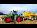 Fendt 826 vario grip  fendt 718 s4 profiplus  zunhammer 18500 liter  liter gllefass beim dngen