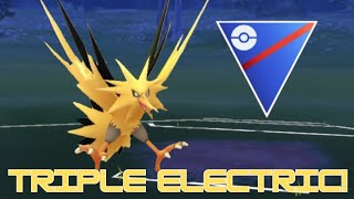 Going POSITIVE With Triple Electric! - Go Battle League