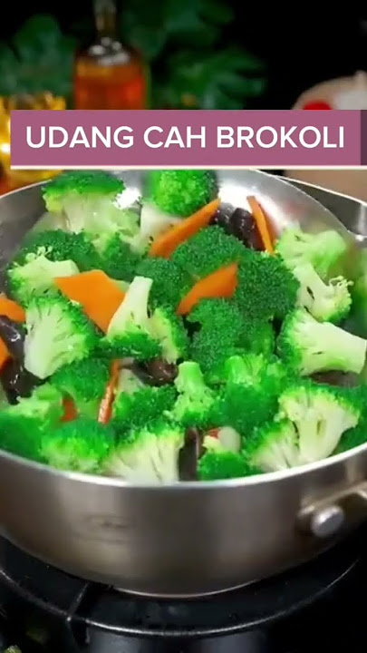 RESEP ANDALAN‼️UDANG CAH BROKOLI ALA RESTO @AmuyKitchen