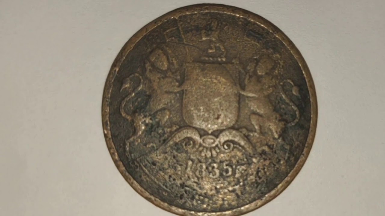 rare-1835-east-india-company-half-anna-coin-youtube