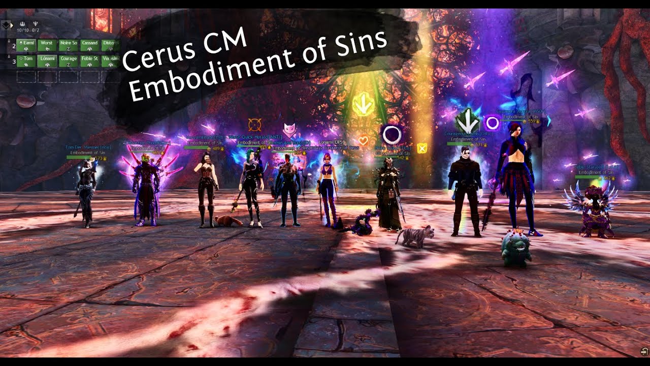 Guild Wars 2: CerusCM Embodiment of Sins (9:25) - YouTube
