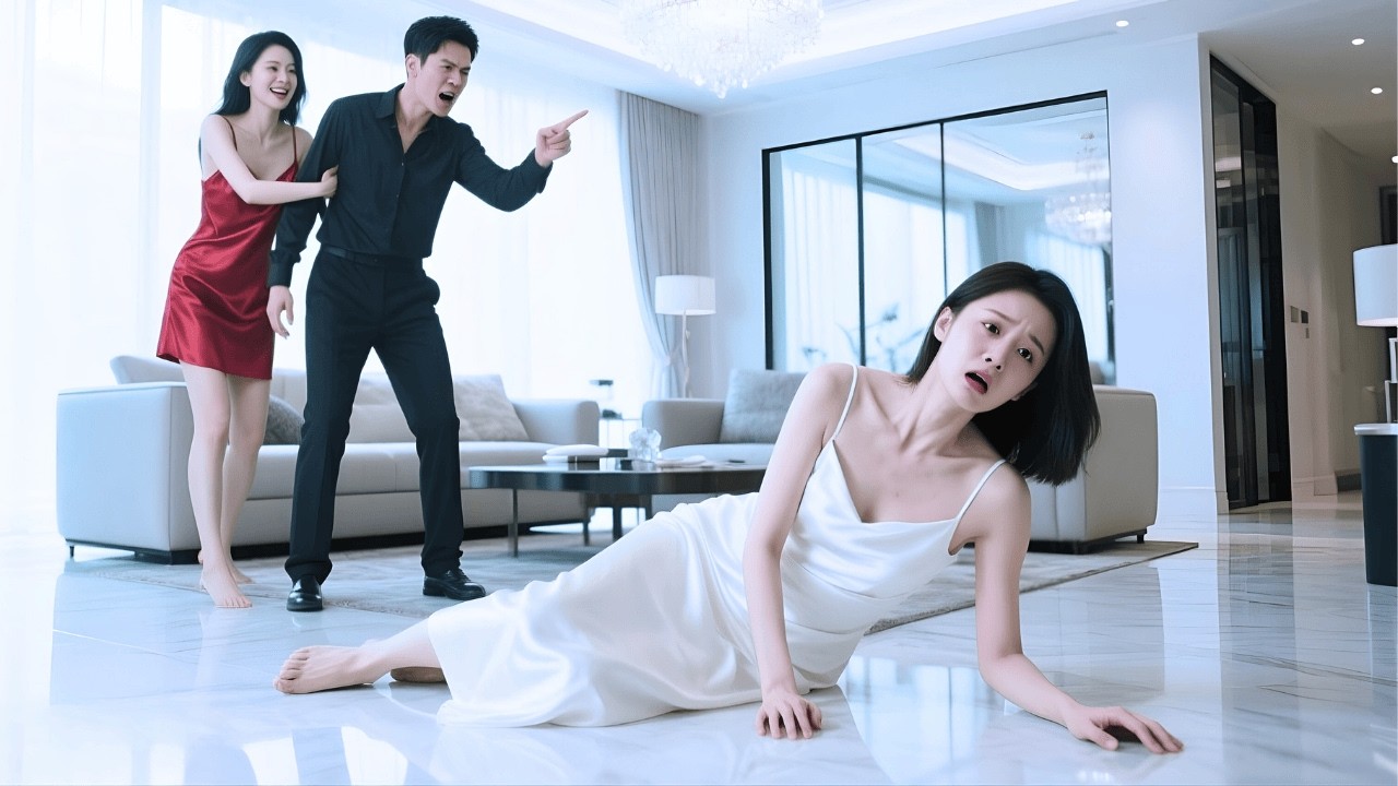 Cuando ella queda embarazada,él lleva a su amante a casa para humillarla. Ella se va. él pierde todo