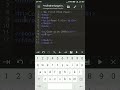 My First Html Page #Android