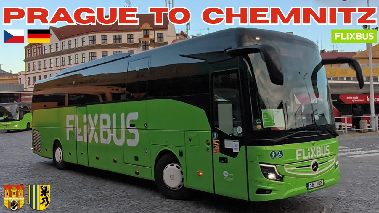 From PRAGUE 🇨🇿 to CHEMNITZ 🇩🇪 by Flixbus