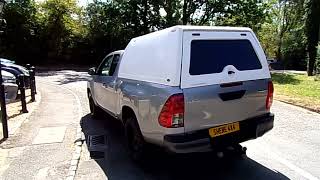 Shere 4x4 Toyota Hilux Extended Cab-Truckman Hard top-For sale