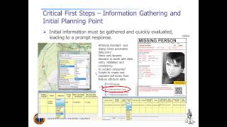 Integrated Geospatial Tools for Search and Rescue - Overview Net Worth