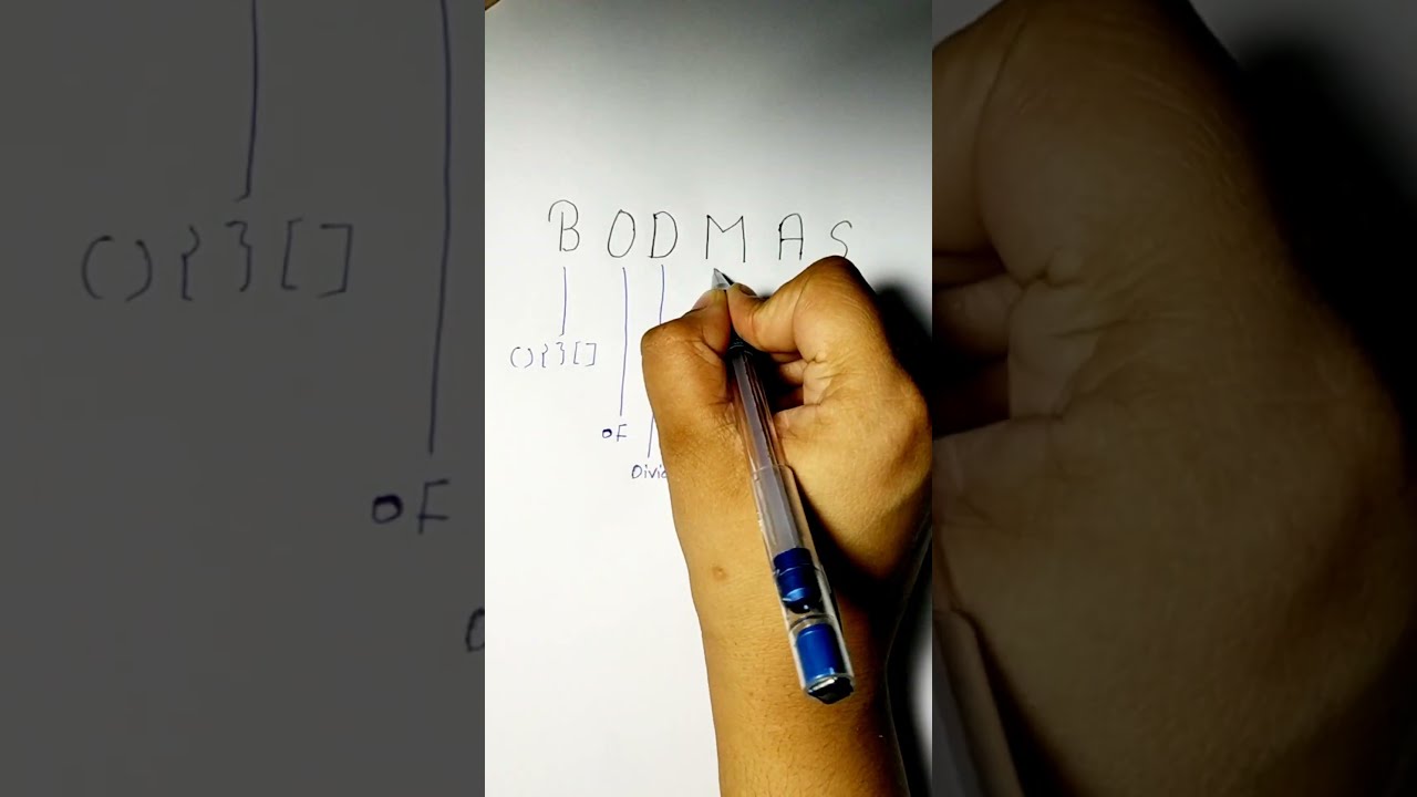 Bodmas Rule Shorts Ytshorts