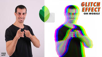 How to Create GLITCH EFFECT in SNAPSEED | SNAPSEED TUTORIAL | Android | iPhone