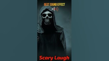 Scary Laugh Sound Effect #shorts #horrorsounds