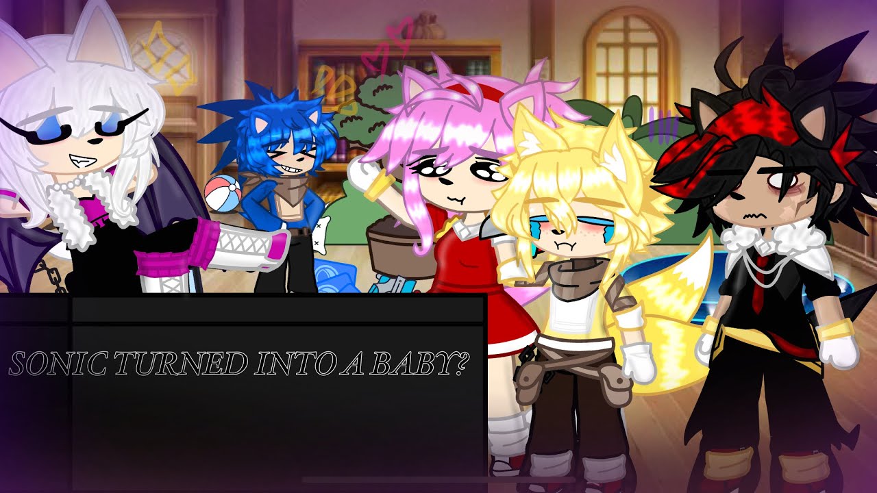 What if sonic turned into a baby? || gacha || Sonic || sth ||