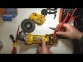 DeWalt D28402 angle grinder not working: Diagnostics.