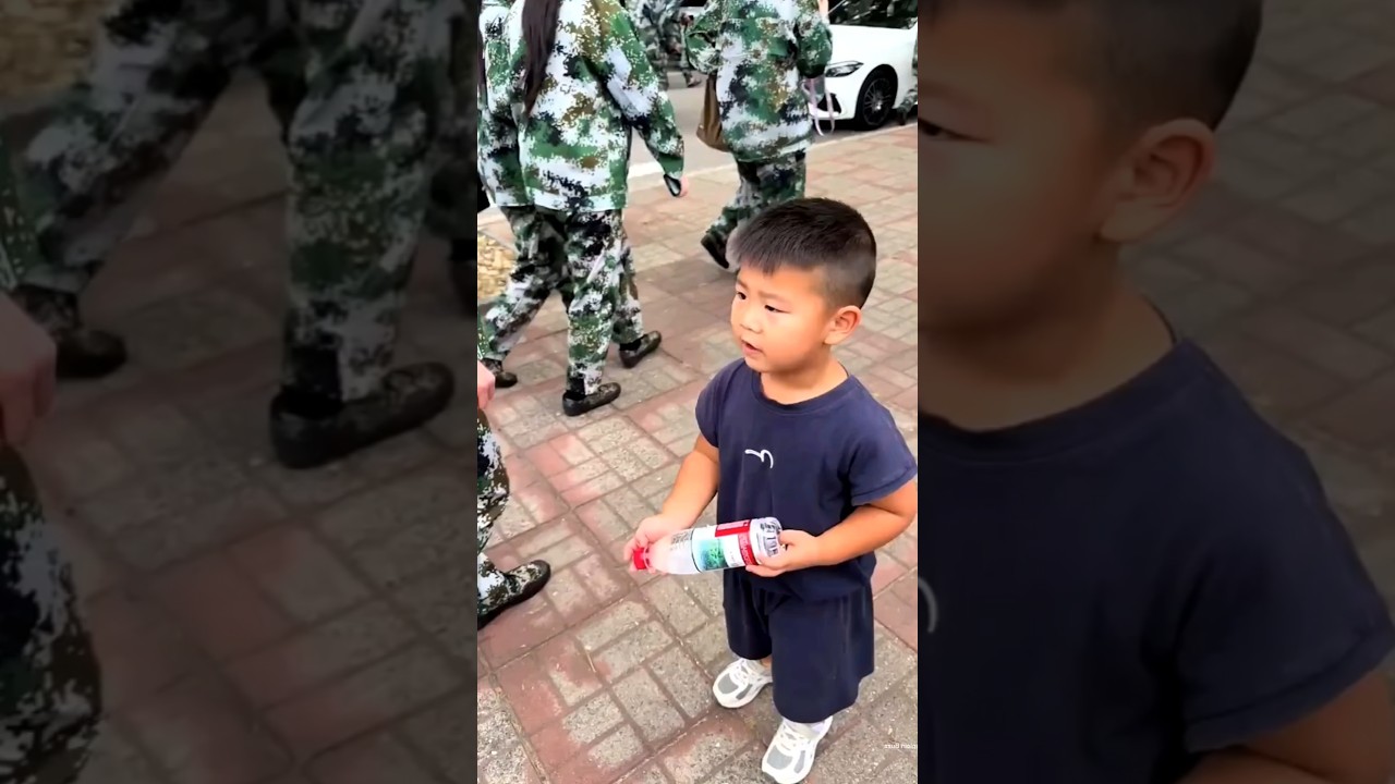 All soldiers came to this boy for water bottles #shorts #short #trending #viralshorts #facts #reels