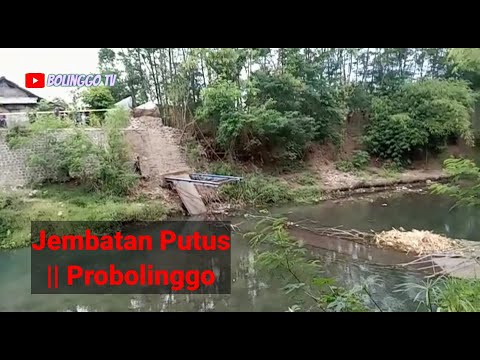 jembatan di Probolinggo putus