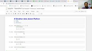 Kuliah Analitika Data: Tutorial Ke 3_Struktur Data dalam Python