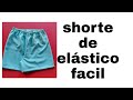 Shorte de elástico  fácil tamanho (M)