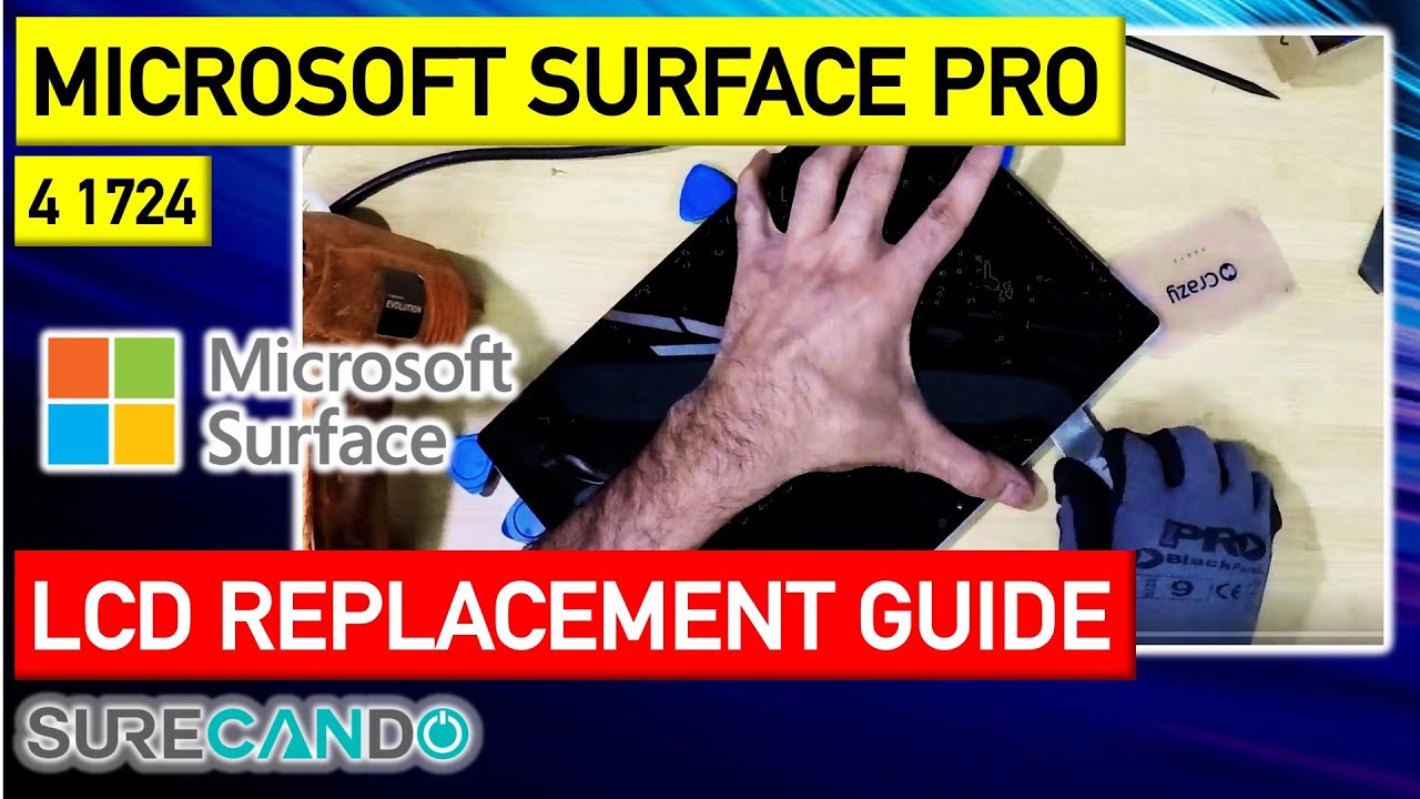 Microsoft Surface Pro 4 1724 LCD/Glass Replacement