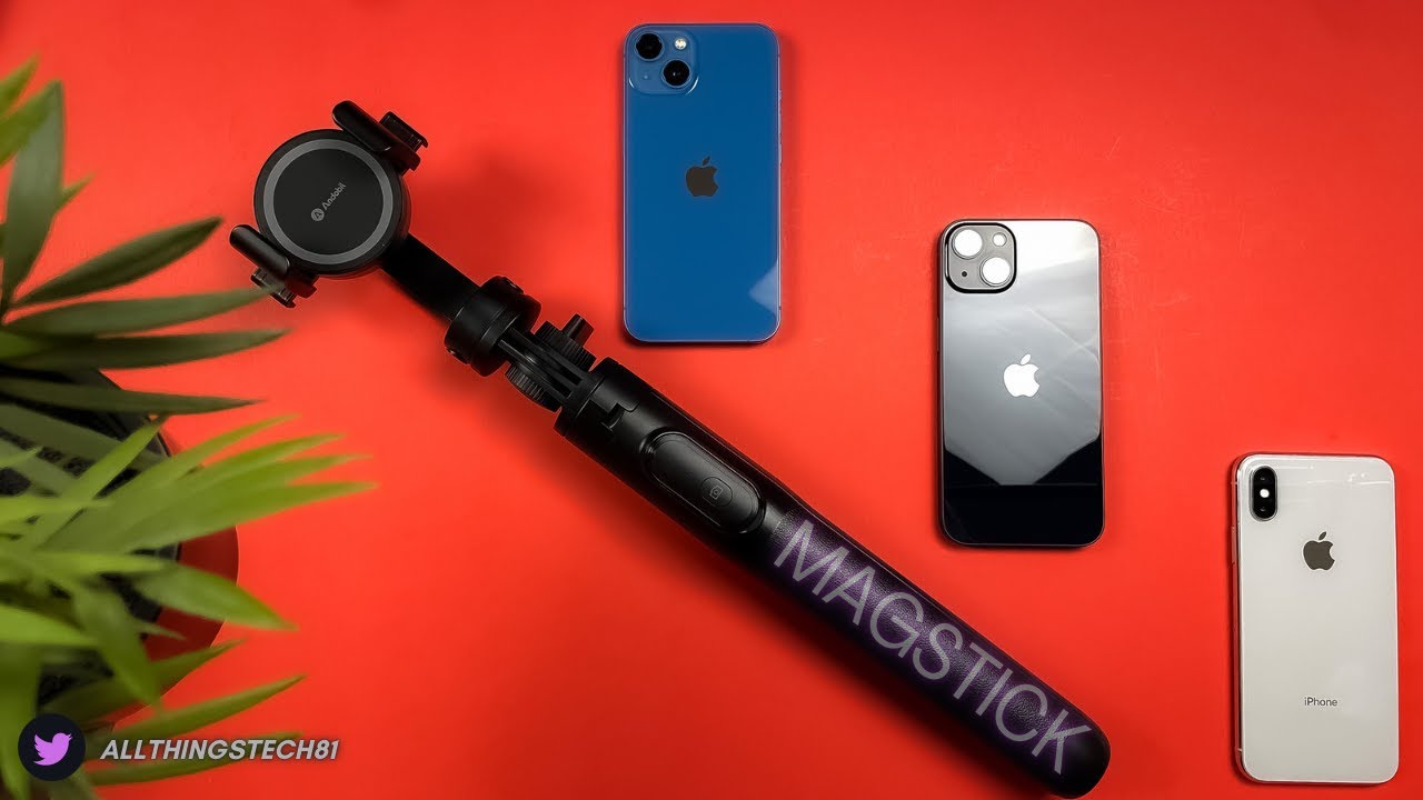 Andobil MagStick - MagSafe Selfie Stick and Tripod - YouTube