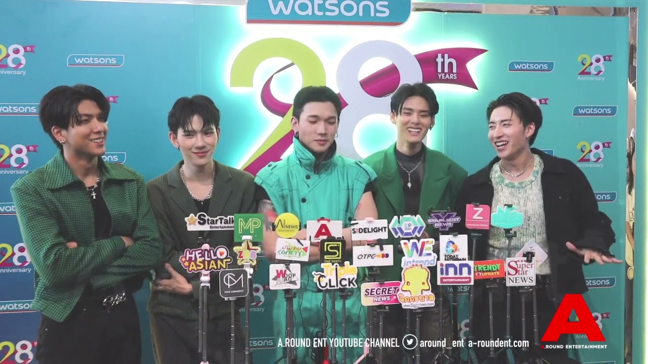 “PERSES” ในงาน “Watsons 28th Anniversary” พร้อมมอบความสุขให้กับทุกคน