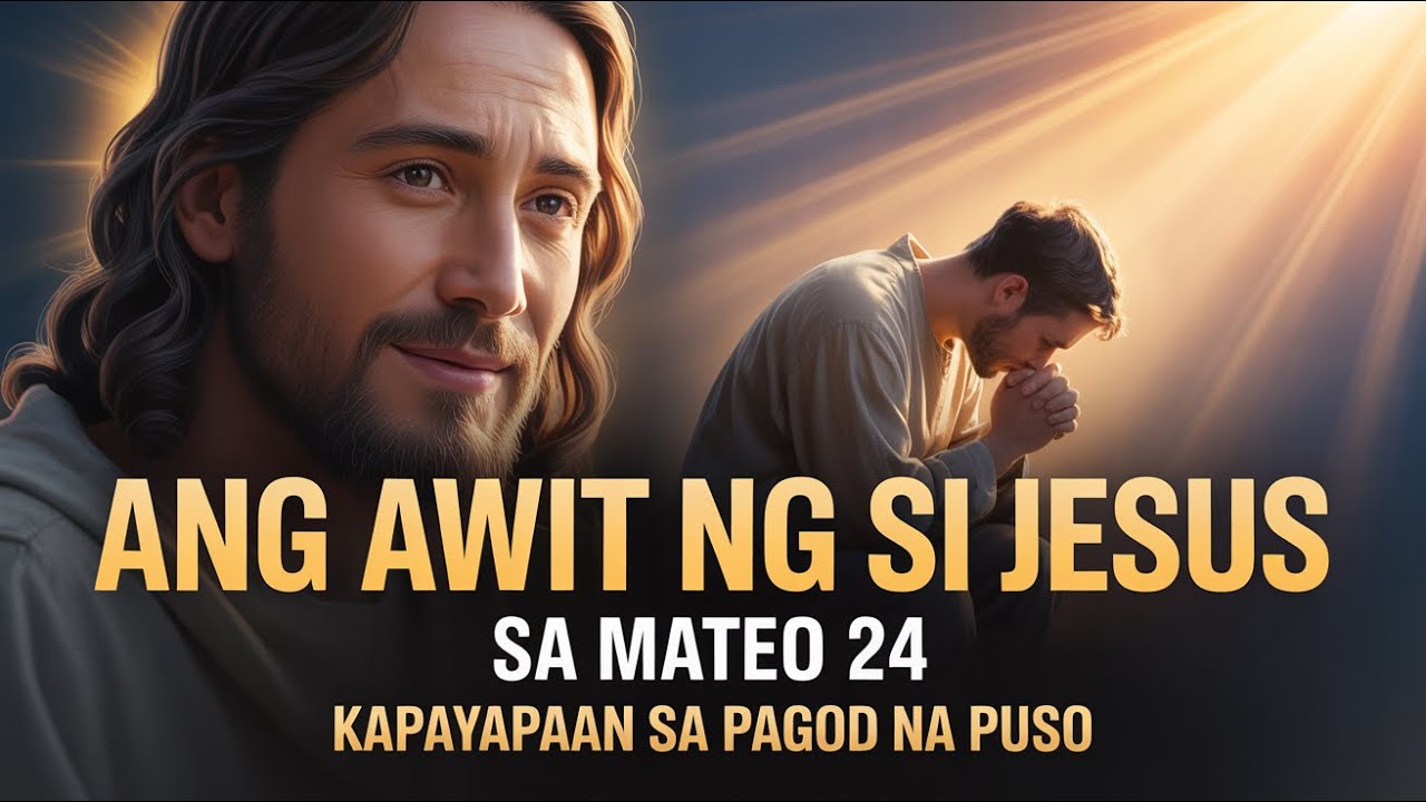 🕊️✨ Ang Awit ng Si Jesus Sa Mateo 24: Kapayapaan sa Pagod na Puso 🙏
