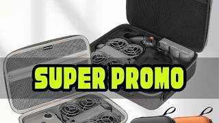 Portable Carrying Case for DJI Neo 2, Drone Hard PU Travel Storage Bag Shockproof Case for Neo2 Wat
