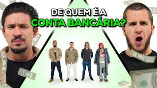 De quem é a conta bancária?