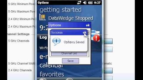 MC92N0 2.4 and 5.0 GHz Channel Optimize