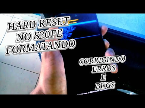 COMO FORMATAR O S20 FE - HARD RESET - DA FORMA MAIS SIMPLES