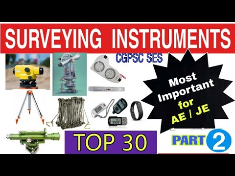 MODERN TOP 30 SURVEYING INSTRUMENT in civil engineering/ instrument used in survey || PART-2