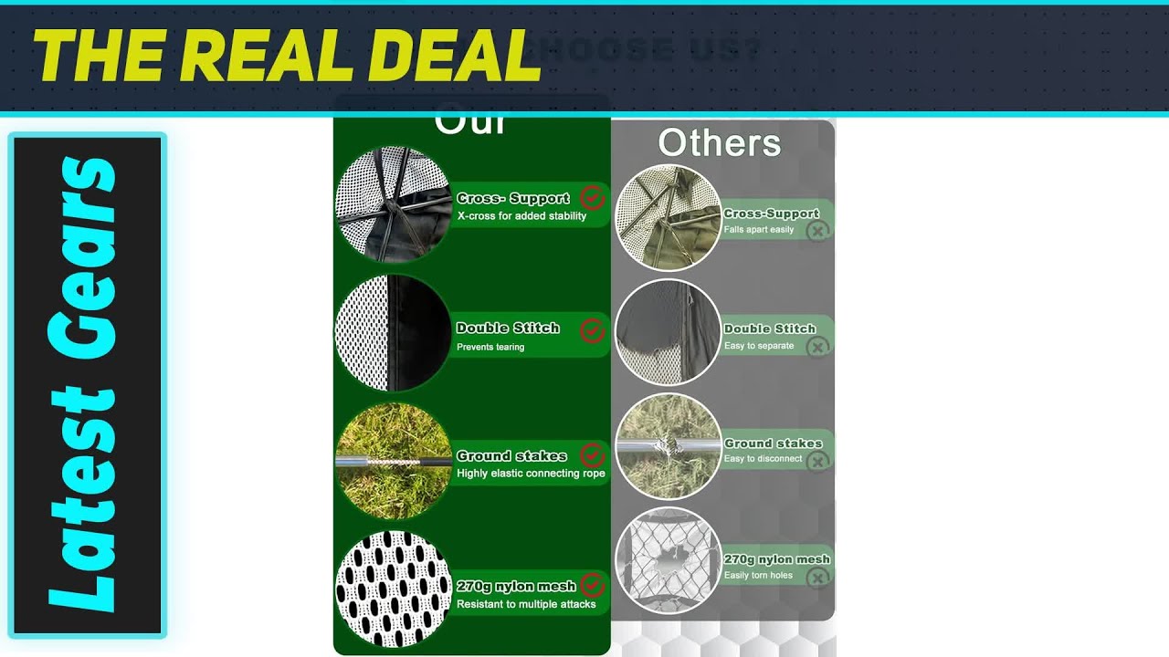 LXJCODEM Golf Net with Practice Mat: The Ultimate Backyard Driving Range!