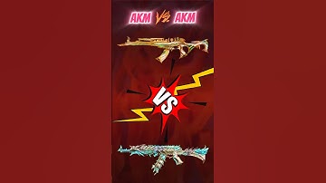 Which one is better 🤔 #pubgmnextstarprogram #pubgmobile #pubgmobilec8s22 #gamingheads #newakm