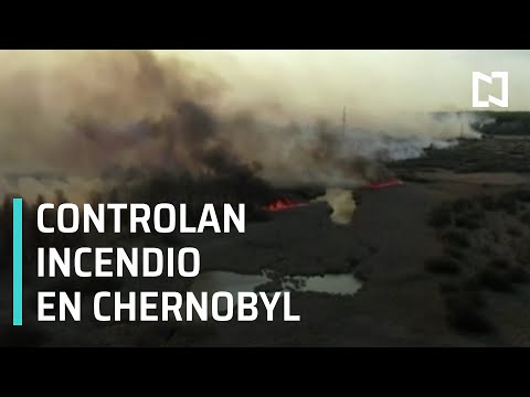Controlan incendio que amenazaba planta nuclear de Chernobyl - Las Noticias