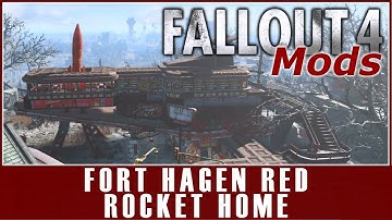 Fallout 4 Mods - Fort Hagen Red Rocket Home