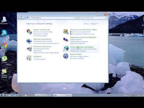 Video: Kako Promijeniti Vrijeme Na Sustavu Windows 7