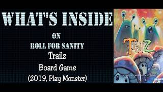 Trailz Board Game (2019, Play Monster)   Whats Inside @RollforSanity
