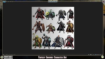 Fantasy Grounds Player Character Art | All Rule Sets | FG v 4.6.0