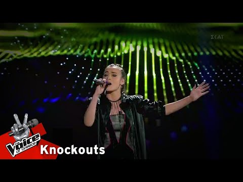 Νάντια Ιαρατζούλι - Wrecking ball | 4o Knockout | The Voice of Greece