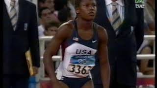 100m Semifinal 2 Lauryn Williams 11.01 - Atenas 2004