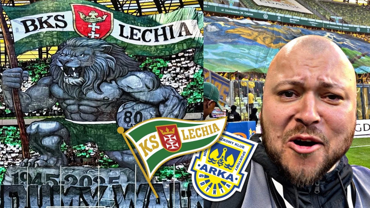 Lechia Gdańsk vs Arka Gdynia Stadionvlog 🇵🇱 Eines der besten Derbys in Polen