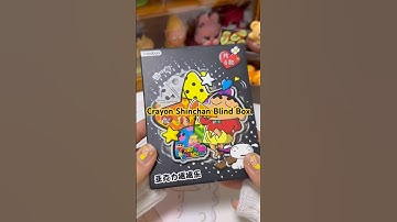 Crayon Shinchan Blind Box Toy #crayonshinchan #cute #toys #blindbox #unboxing